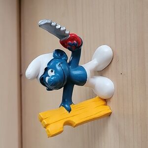 Smurf Carpenter Smurf Original 1979